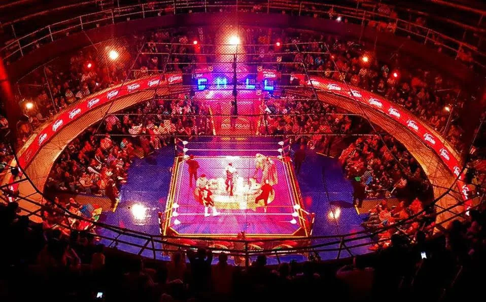Arena Coliseo, also known as The Funnel of La Lagunilla is a Lucha Libre venue in Historic Downton of Mexico City.