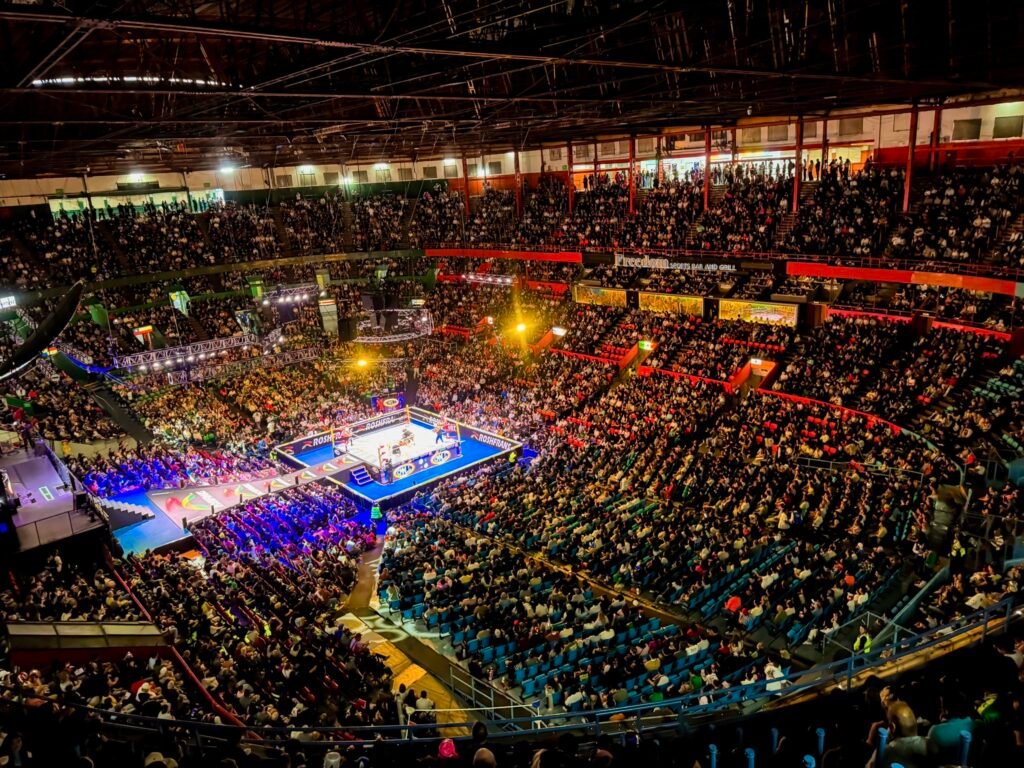Arena Mexico on a Friday Night
